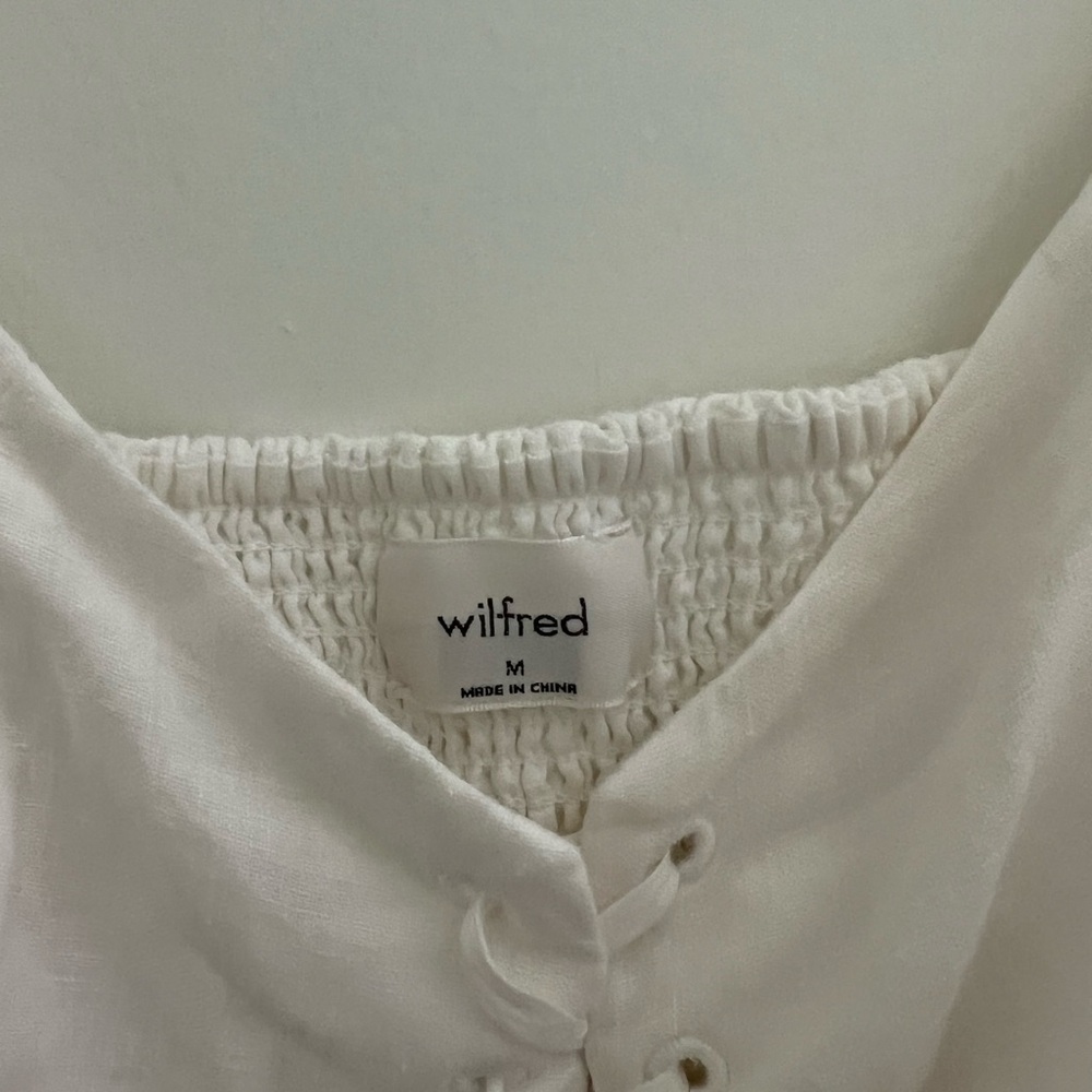 aritzia stanza linen dress - Picture 4 of 5